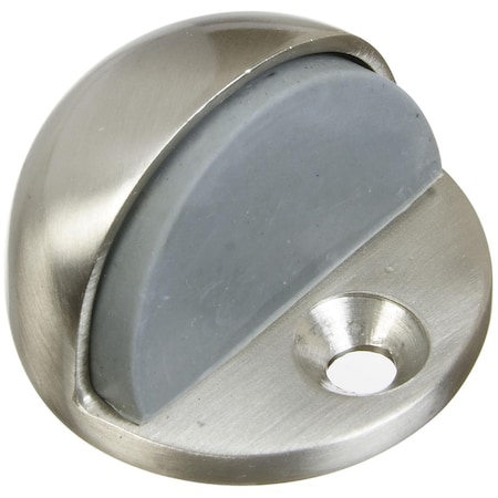 National Mfg Satin Nickel Floor Door Stop 5006613